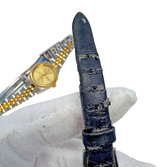 Lot of 2 Helbros & Carriage Timex Watches Quartz Untested Needs Batteries READ - Picture 9 of 16